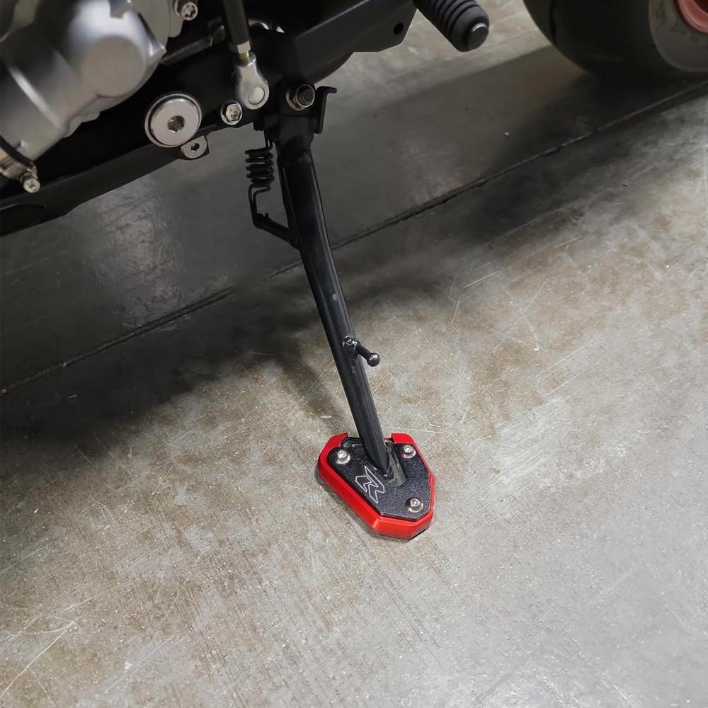 For SUZUKI GSX-R GSXR 600 750 1000/R GSXR750 GSXR600 Motorcycle Accessories Kickstand Foot Extension Side Stand Enlarger Pad