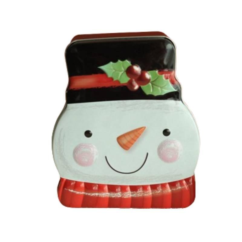 Santa Decorations Christmas Claus Snowman Candy Box Penguin Cookies Gift Tank