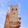 Rainbow Sheen Hand-Painted Glass Cup - Bling Design for Summer
