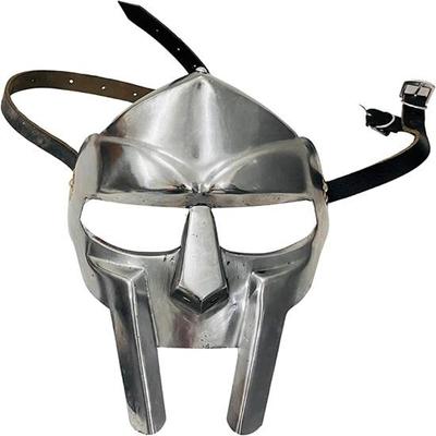 MF Doom Gladyatör Yüz Maskesi Fantezi Parti Kostümü Roma Gladyatörleri Arena Maximus Kaskı mf doom Film Viking Aksesuarı