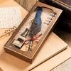 Ancient Quill Dip Pen Quill Feather Pen and Inks Set Calligraphys Writing Pen
