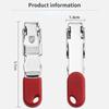 1PC Foldable Ultra-thin Portable Stainless Steel Nail Toe Cutter Trimmer Scissor Manicure Pedicure Tool Fingernail Clipper