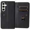 For Samsung Galaxy S24 FE Leather Case with 10 Card Holder Phone Cover Stand