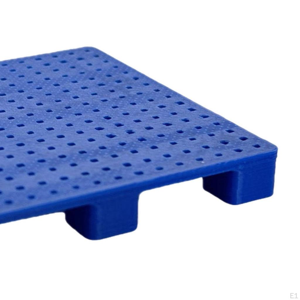 1/18 Forklift Pallet Model,Realistic,Creative,Lightweight,DIY,Micro Scene Decoration Sturdy