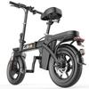 TOOFLY GS3 Volwassen Elektrische Fiets 25KM/H 250W Motor 48V15Ah Batterij Stadsverkeer E-Bike 14'' Band Opvouwbare Volwassen Elektrische Fiets