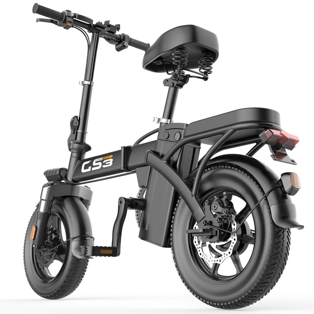 TOOFLY GS3 Volwassen Elektrische Fiets 25KM/H 250W Motor 48V15Ah Batterij Stadsverkeer E-Bike 14'' Band Opvouwbare Volwassen Elektrische Fiets
