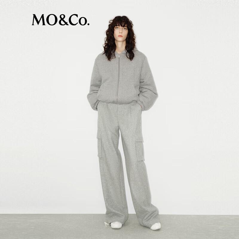 

MO&Co. Women s Sporty Hooded Short Down Jacket S (160cm)