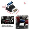 10Gbps USB Header Adapter Computer Motherboard USB3.1 To TYPE E Adapter Panel TYPE E 90 Degree Steering Connector