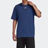 Adidas Sports Short Sleeve T-Shirt Men Tops Indigo FM2284