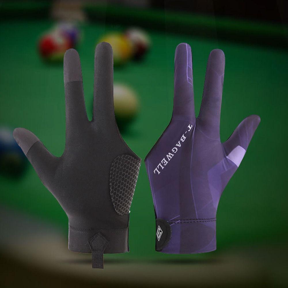 Non Slip Billiards Glove Left Hand Billiard Training Gloves  Fitness Accessories