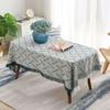 Decorative Tea Table Cover Fringe Edge Rectangular Tablecloth Retro Cloth Deskcloth  Home Textile