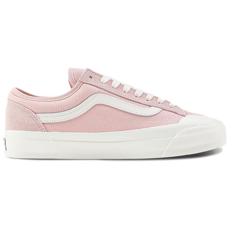 Vans LX Old Skool 136 Comfortable Versatile Low-Top Skate Shoes Unisex Sneakers Pink VN000SHMFBM