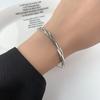 Simple Personality Multi-Layer Irregular Geometric Bracelet Cold Wind Three-Layer Open Bracelet Female