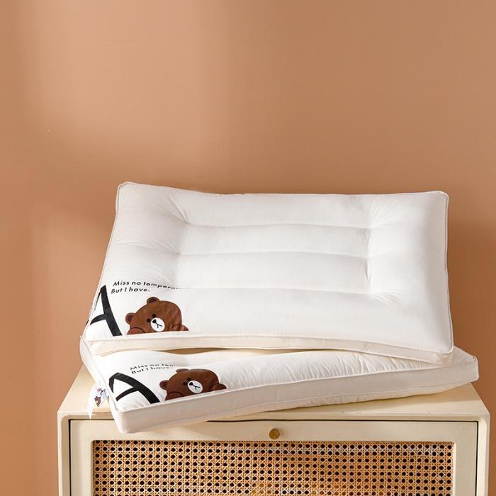 

Подушка для сна из хлопка класса А для студенческого общежития, для одного ребенка и взрослого, для сна на шейном отделе позвоночника, для дома 30*50