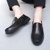 Fashion Summer Luxury Brand Flats  Men Casual Shoes Soft Leather Mens Loafers Moccasins Italian Designer Breathable Slip on Boat Shoes