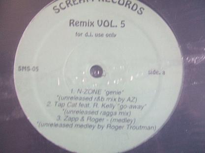 12inch Record VARIOUS - Remix Vol. 5 SMS05 Scream Records - US Rap & Hip-Hop/R&B Used