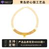 Ins Gold-Plated Copper Alloy Fan-Shaped Niche Fashionable Exquisite Hollow Design High-End Neck Chain Light Luxury, Necklace