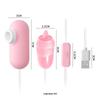 Lai Le USB Rechargeable Double Vibrating Tongue & Egg Adult Toy