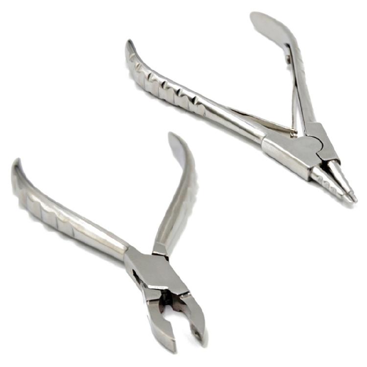 Stainless Steel Piercing Plier Jewelry Body Nose Ear Lip Rings Puncture Tool