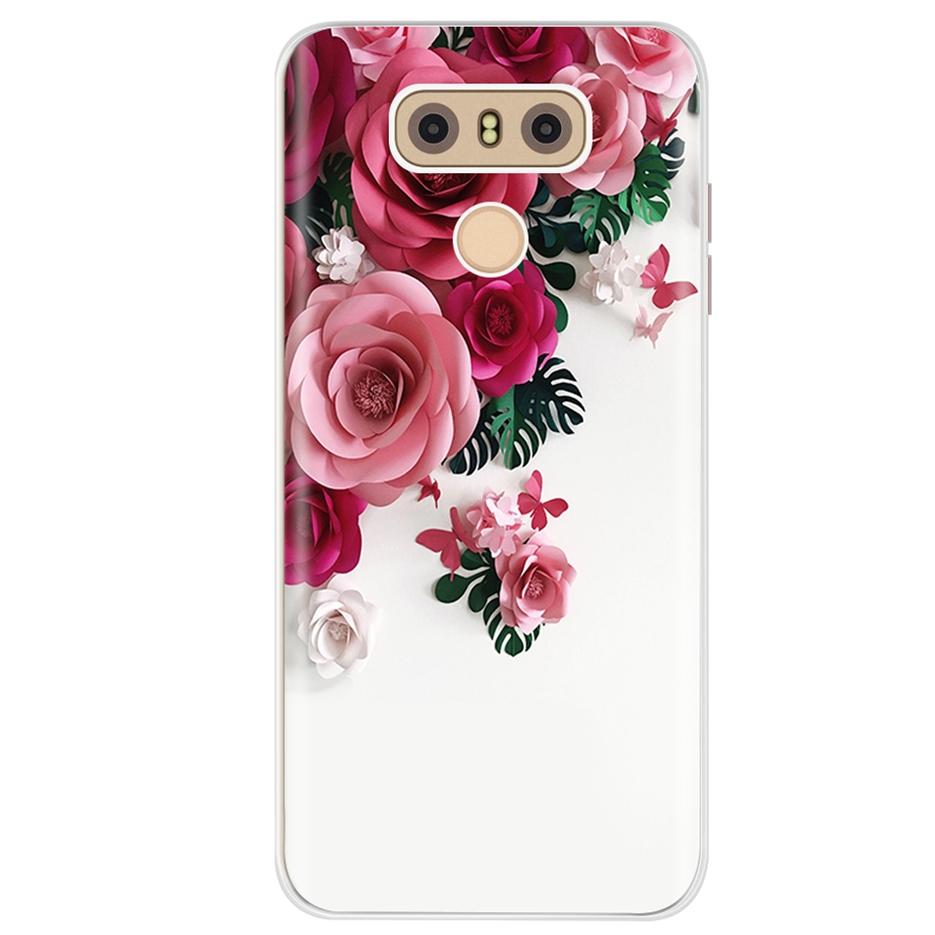 For LG G6 Case Cute Cat Cartoon Cover Soft Silicone Phone Case For LG G6 Plus G 6 LGG6 H870 H871 H872 H873 Back Cover 6.7'' Capa