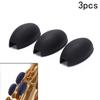 3-Piece Set of Silicone Keys for Saxophone  Thumb Rest for Woodwind Instruments