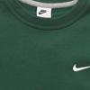 Nike Club Fleece Solid Logo Crew Neck Sweatshirt Men Tops Green 623459-341