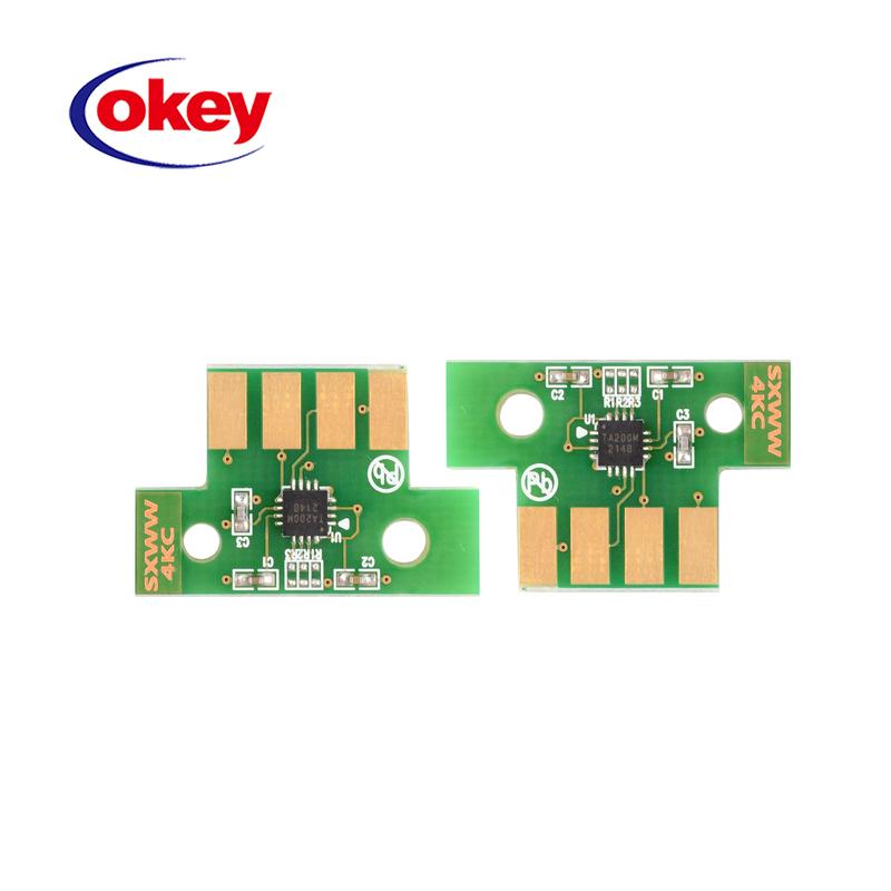 4pcs CX310 CX410 CX510 Toner Chip For Lexmark CX310DN CX310N CX410 CX410DE CX410DTE CX410E CX510 CX510DE CX510DHE CX510DTHE Chip