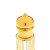 3/6/15 ml Roll-On-Flasche Glas Mini Behälter für ätherische Öle Tragbare Mischflasche für Parfüm Gold Leere Roll-On-Flasche