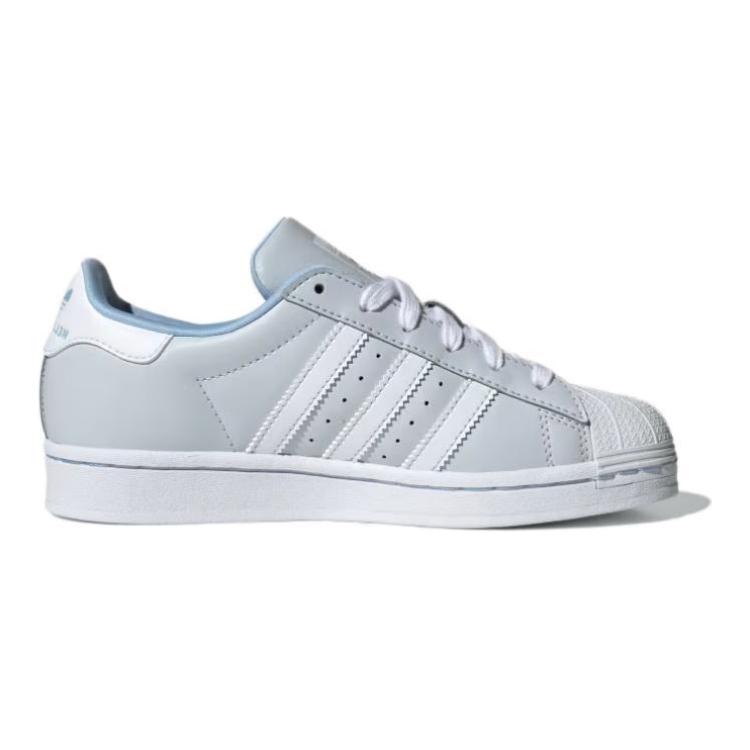 Adidas Hello Kitty x Superstar J Embroidered Clouds Kids Sneakers Blue Halo-Blue Cloud-White IF7021