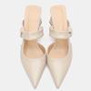 Fashion High Heels Women Slippers Pointed Toe Elegant Fashion Shoes Chunky Casual Pumps Summer Woman Sandals 2025 Party Female Zapatos