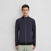 Calvin Klein Stand Collar Letter Embroidered Cotton Jacket Men Jacket Dark-Blue J323062-CHW