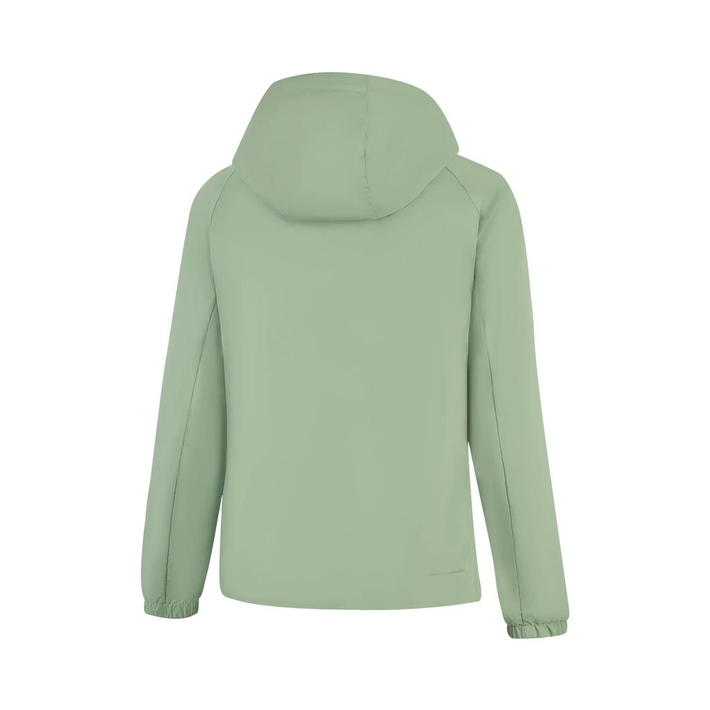 Li Ning Group Purchase Series Hooded Casual Simple Sports Zipper Solid Color Loose Windbreaker Women Outerwear AFDV698-6