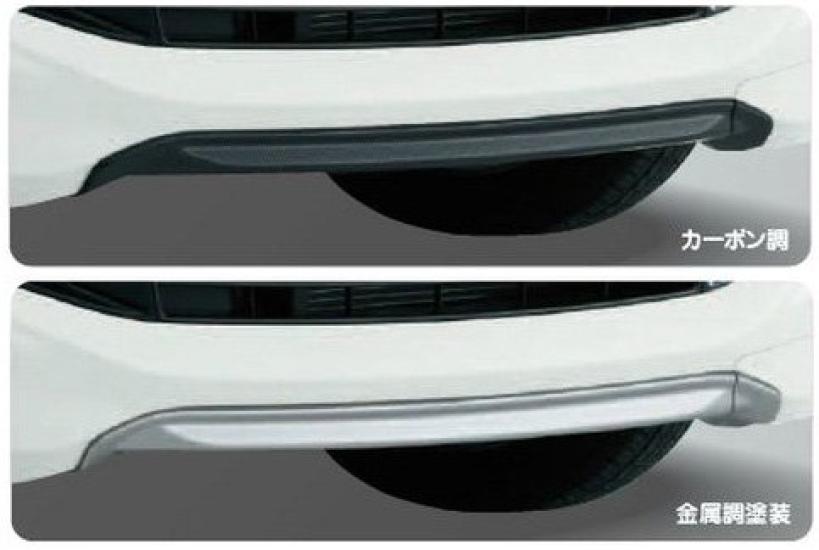 Suzuki Solio Bandit Front Bumper Center Protector [MA15S] [Metallic Finish] [Product Number 99000-99064-B2J]