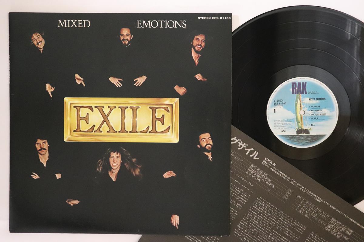 

LP Пластинка EXILE - Mixed EMOTIONS ERS81166 RAK 1978 Япония Рок