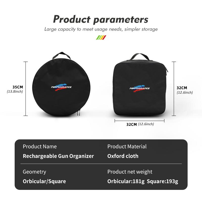 For BMW Car Charge Cable Storage Box Charging Gun Tools Organizer 1 3 5 Series X1 X3 X4 X5 X7 G20 G38 F20 F39 F48 E46