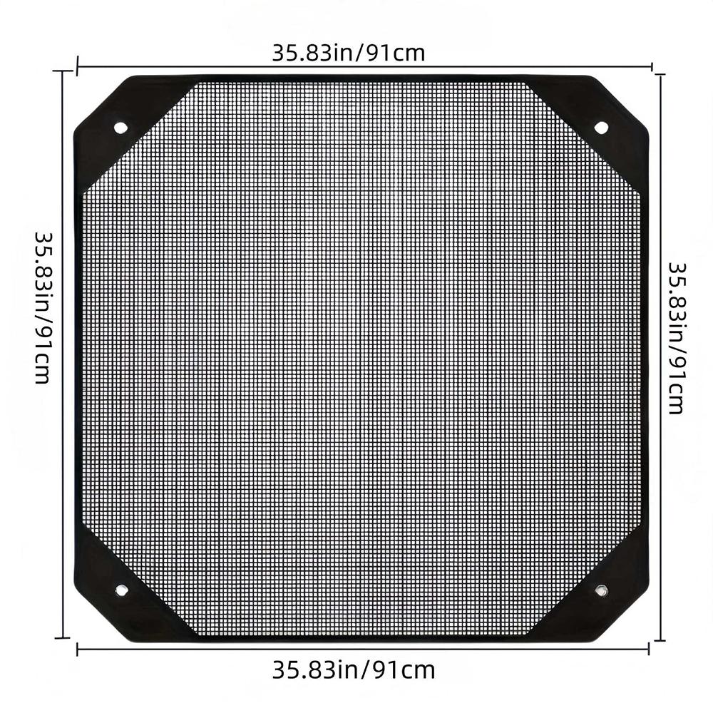 Universal Air Conditioner Cover, Outdoor PVC Mesh AC Protection Cover Stops Falling Leaves