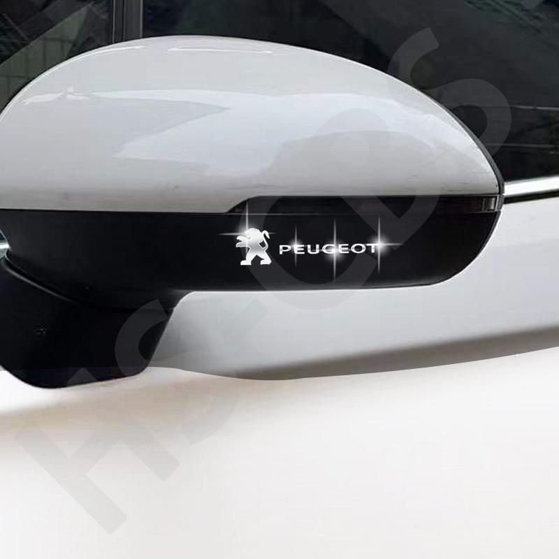 3D Metal Car Interior Emblem Stickers Decoration Accessories For Peugeot 206 307 308 207 3008 208 407 508 2008 5008 Accessories