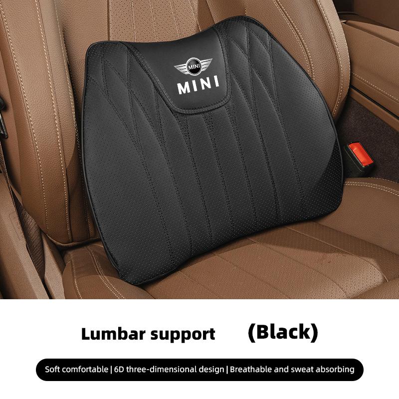 Ensemble Coussin de Siège Auto Support Lombaire Accessoires Pour MINI Cooper R56 F56 R50 JCW Cabrio Aceman Countryman Clubman Roadster WORKS vhdsg88