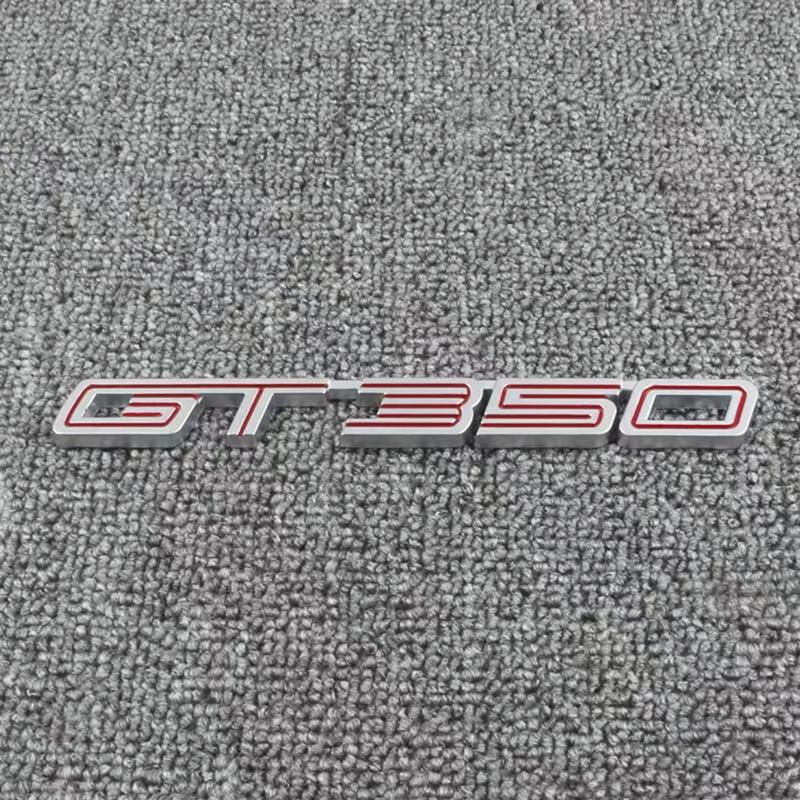 3D Metal Car Sticker GT Trunk Fender Logo Decals For Ford Mustang Shelby GT GT350 GT500 Badge Emblems Parts Accessories SJ4