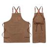 Nouă moda pânză de bucătărie șorț impermeabil șorț de bucătar șorț pentru bărbați pentru grătar bar magazin cafenele frumusețe unghii uniformă bucătărie