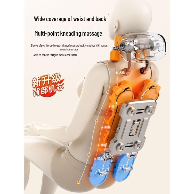 AUX Full Body Kneading Massage Cushion CN plug (adapter included)