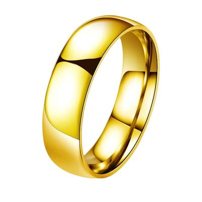 Ring Simple Steel Daily Stylish All-Match Christmas Halloween Exquisite Rings Jewelry Classic Wedding Engagement