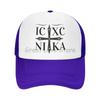 Christian Ic Xc Nika Eastern Orthodox Print Baseball Cap for Women Men Summer Sun Protection Adjustable Snapback Cap Trucker Hat