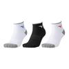 Tennis Badminton Socks 62JX6Z10 Unisex Black X White X White X Red X White X Blue Size [Mizuno] 3-Pack 25-28