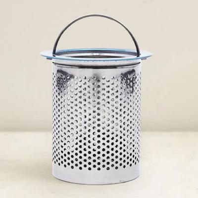 All Stainless Steel Sink Drain Strainer (7.7 X 8.6 Cm) Silver