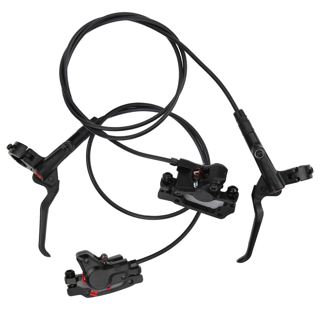 1 Pair Bicycle Hydraulic Disc Brake Mountain Bike Front and Rear Brake Levers Set