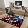 1pc Jujutsu Kaisen Anime Chair Mat - Office Desk Carpet with Satoru Gojo Design, Non-Slip Rug for Home Decor, Suitable for All Seasons, Perfect Gift I