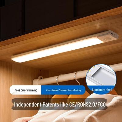 Rechargeable Ultra-thin LED Motion Sensor Light for Wardrobe and Cabinet
