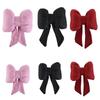 1 PCS Cute Ribbon Bow Car Neck Pillow Comfortable Neck Rest Cushion Simple Adjustable Auto Cotton Headrest