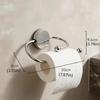 with Suction Cup Bathroom Tissue Holder Stainless Steel Roll Holder  Toilet